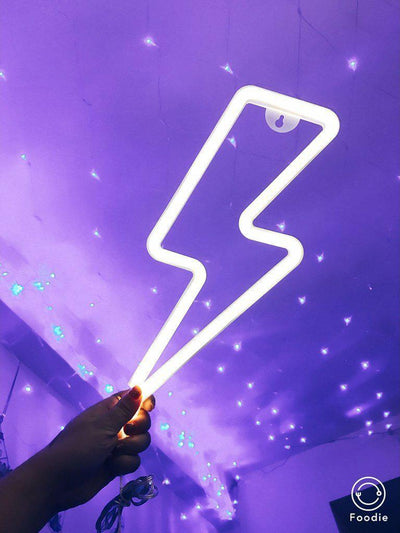 Battery Operated Lightning Bolt Light Battery Not Include-others-Des Mess