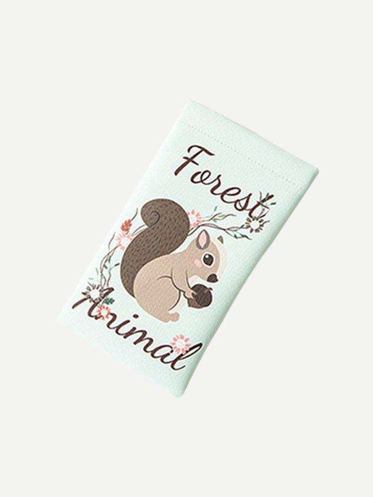 Squirrel Print Glasses Pouch-accessories-Des Mess
