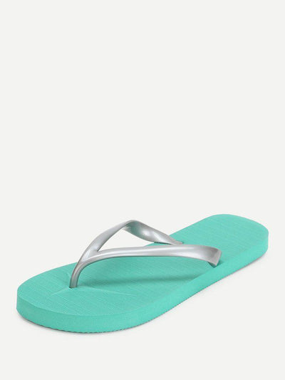 Letter Toe Post Sandals-shoes-Des Mess