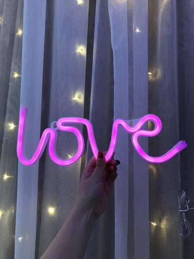 Battery Operated LOVE Light Battery Not Include-others-Des Mess