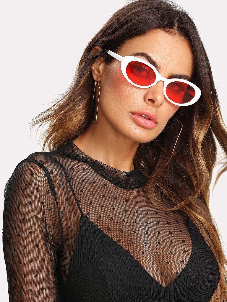 Contrast Flat Lens Sunglasses