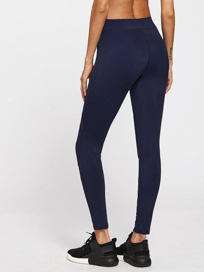 Mesh Insert Skinny Leggings-bottom-Des Mess