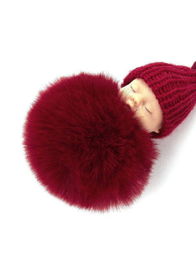 Baby Design Pom Pom Keychain-others-Des Mess