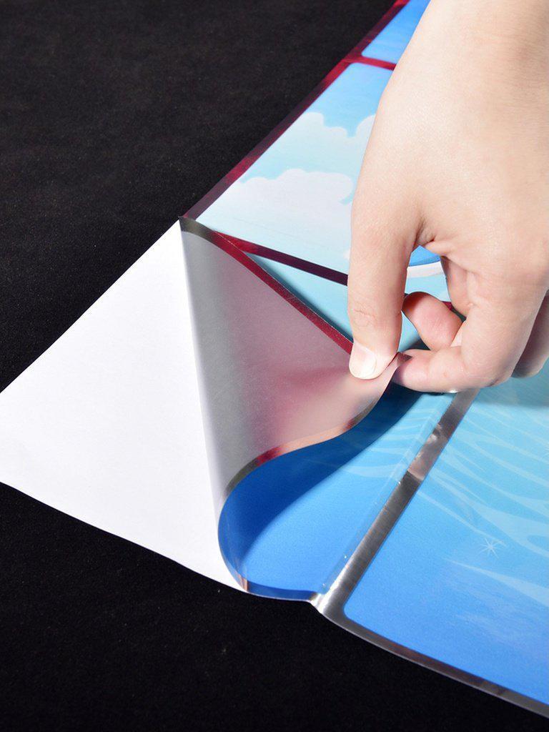Dolphin Graphic Oil Proof Sticker-others-Des Mess