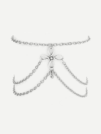 Retro Layered Chain Anklet-jewelry-Des Mess
