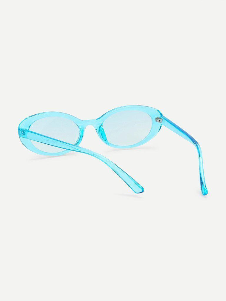 Plain Frame Flat Lens Sunglasses-accessories-Des Mess