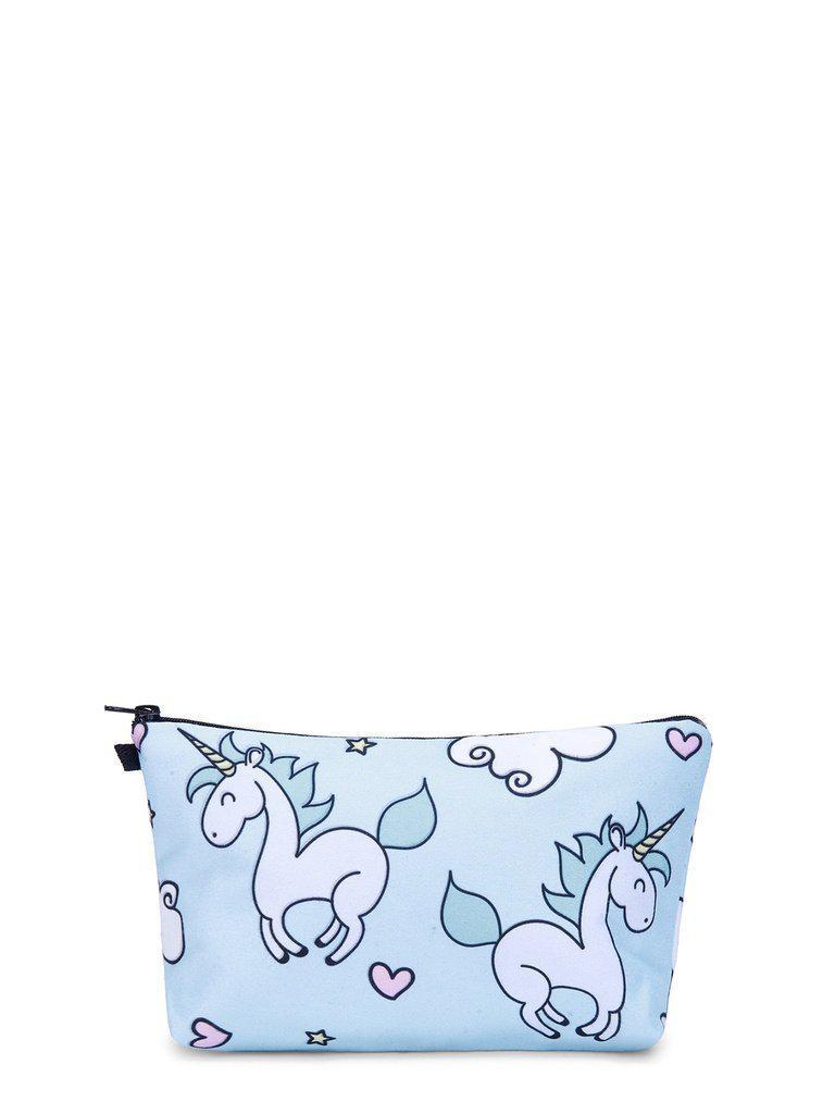 Unicorn Print Makeup Bag-makeup-Des Mess