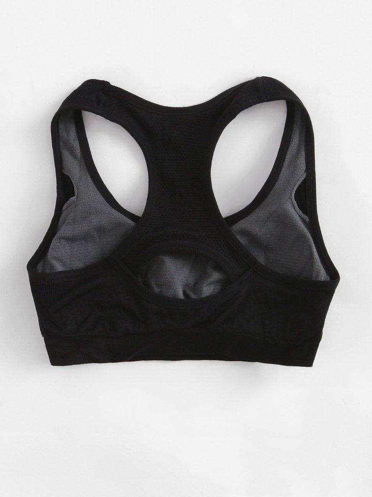 Racer Back Sports Bra-sportswear-Des Mess