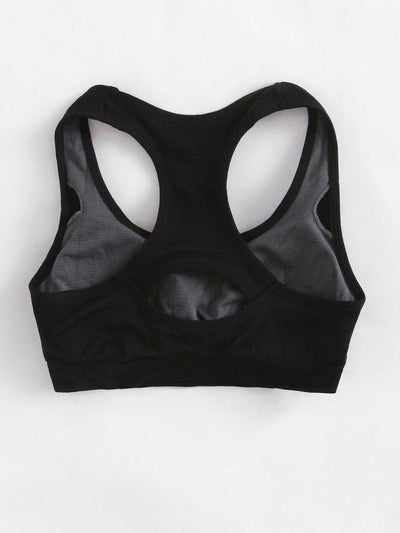 Racer Back Sports Bra-sportswear-Des Mess