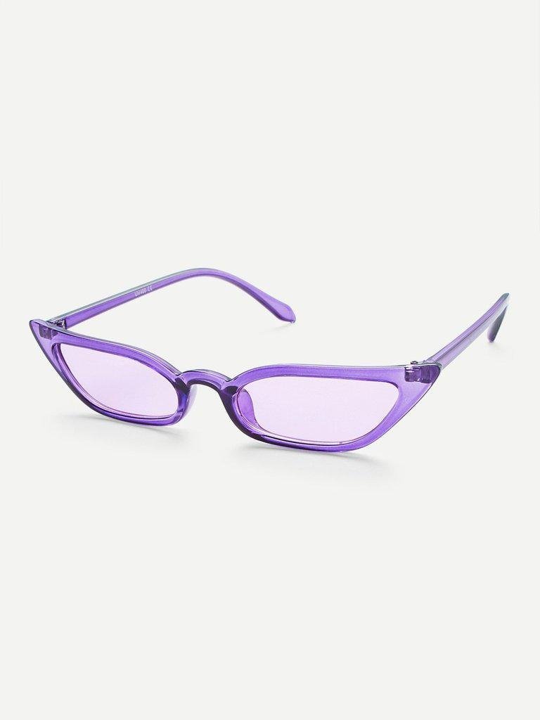 Tinted Lens Cat Eye Sunglasses-accessories-Des Mess