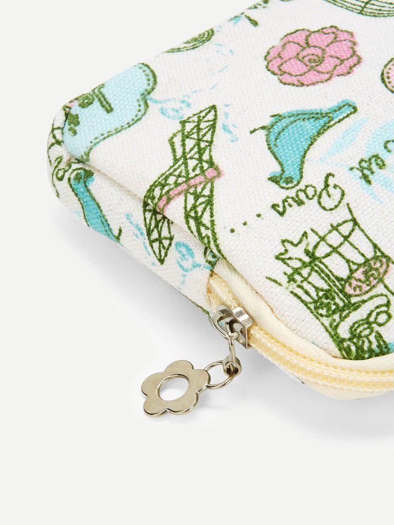 Mixed Print Storage Bag-makeup-Des Mess