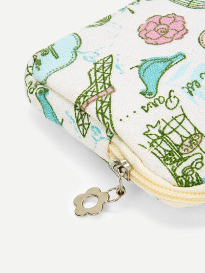 Mixed Print Storage Bag-makeup-Des Mess