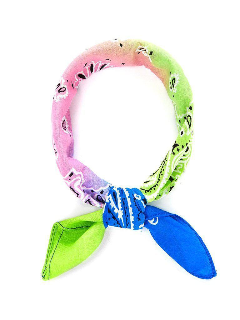 Paisley Print Ombre Bandana-accessories-Des Mess