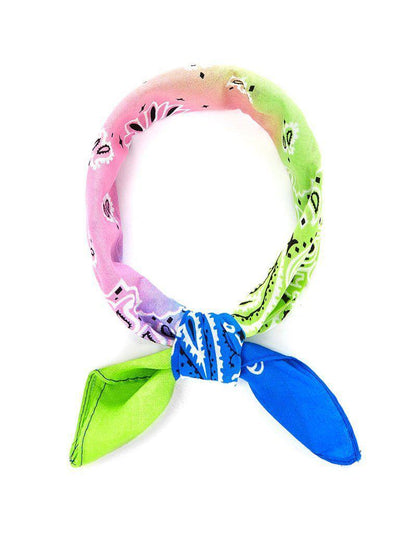Paisley Print Ombre Bandana-accessories-Des Mess