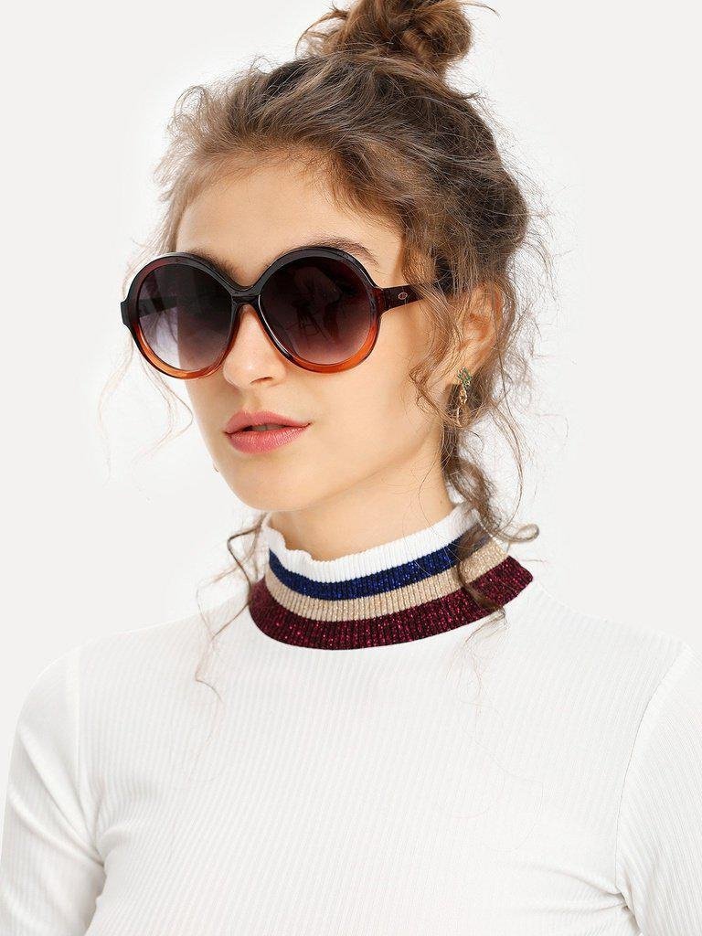 Round Mirror Lens Sunglasses-accessories-Des Mess