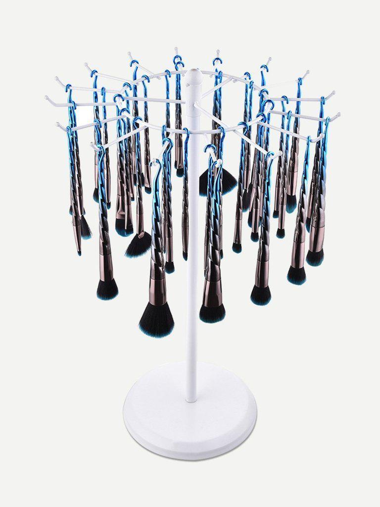Ombre Hook Handle Makeup Brush 10pcs--Des Mess