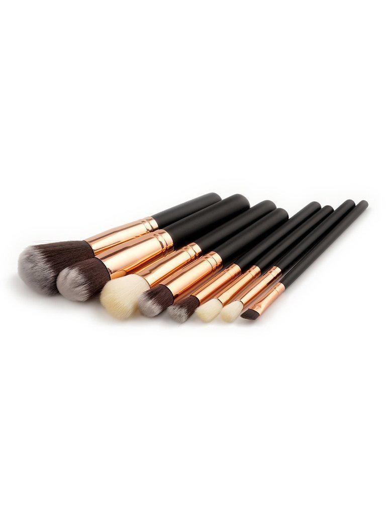 Soft Bristle Makeup Brush Set 8pcs--Des Mess