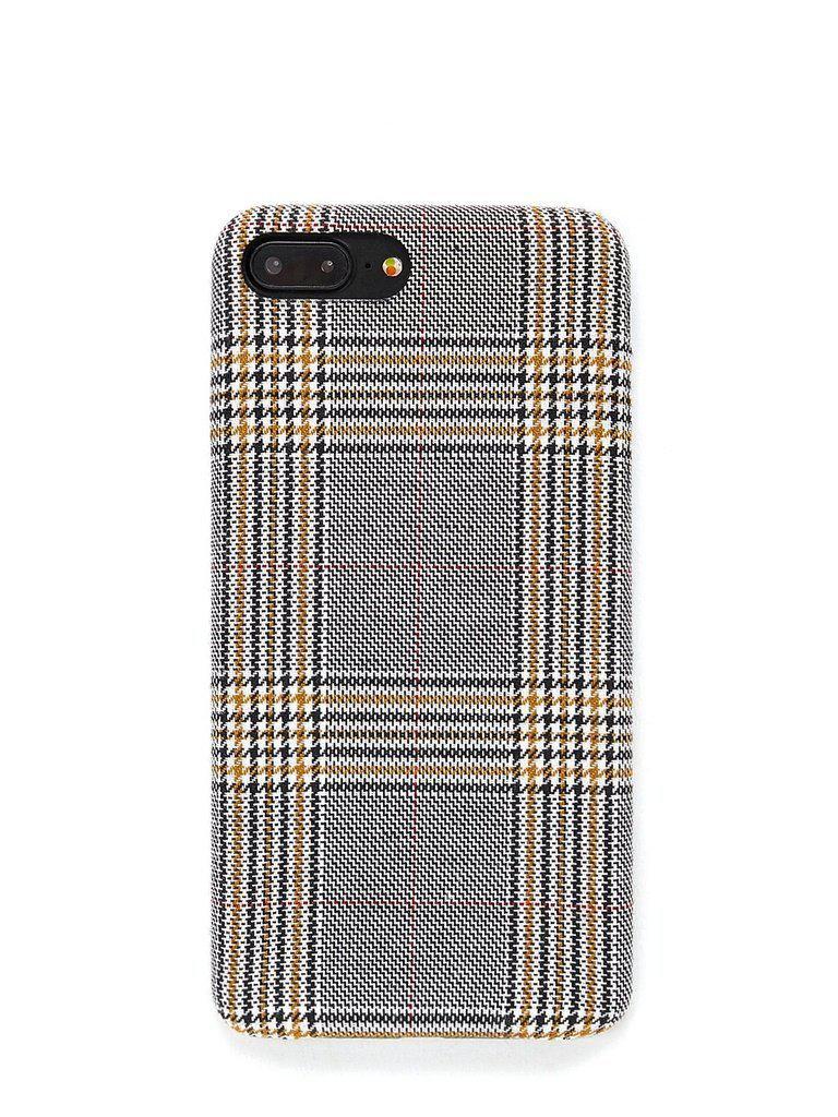Gingham Print iPhone Case-others-Des Mess