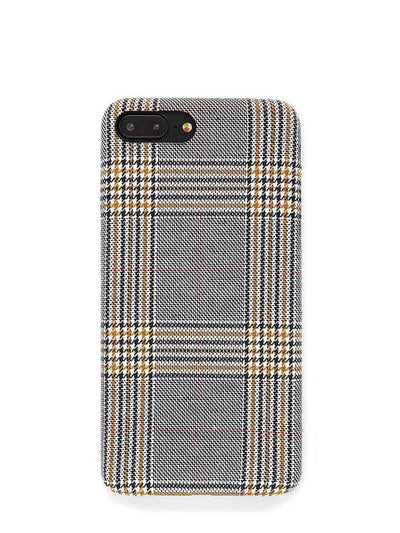Gingham Print iPhone Case-others-Des Mess
