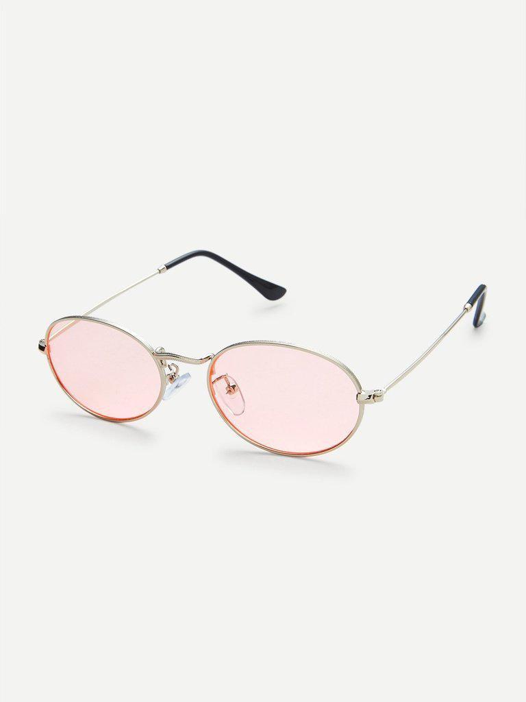Tinted Oval Sunglasses-accessories-Des Mess