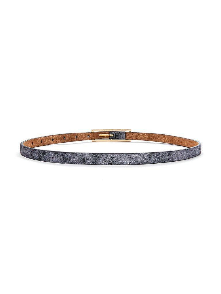 Square Buckle Skinny Belt-accessories-Des Mess