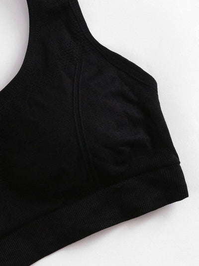 Racer Back Sports Bra-sportswear-Des Mess