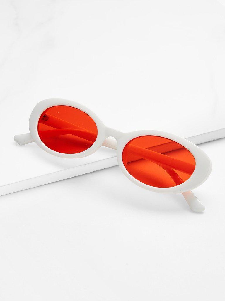 Contrast Flat Lens Sunglasses-accessories-Des Mess