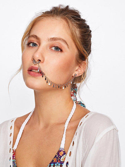 Geometric Design Nose Ring-jewelry-Des Mess