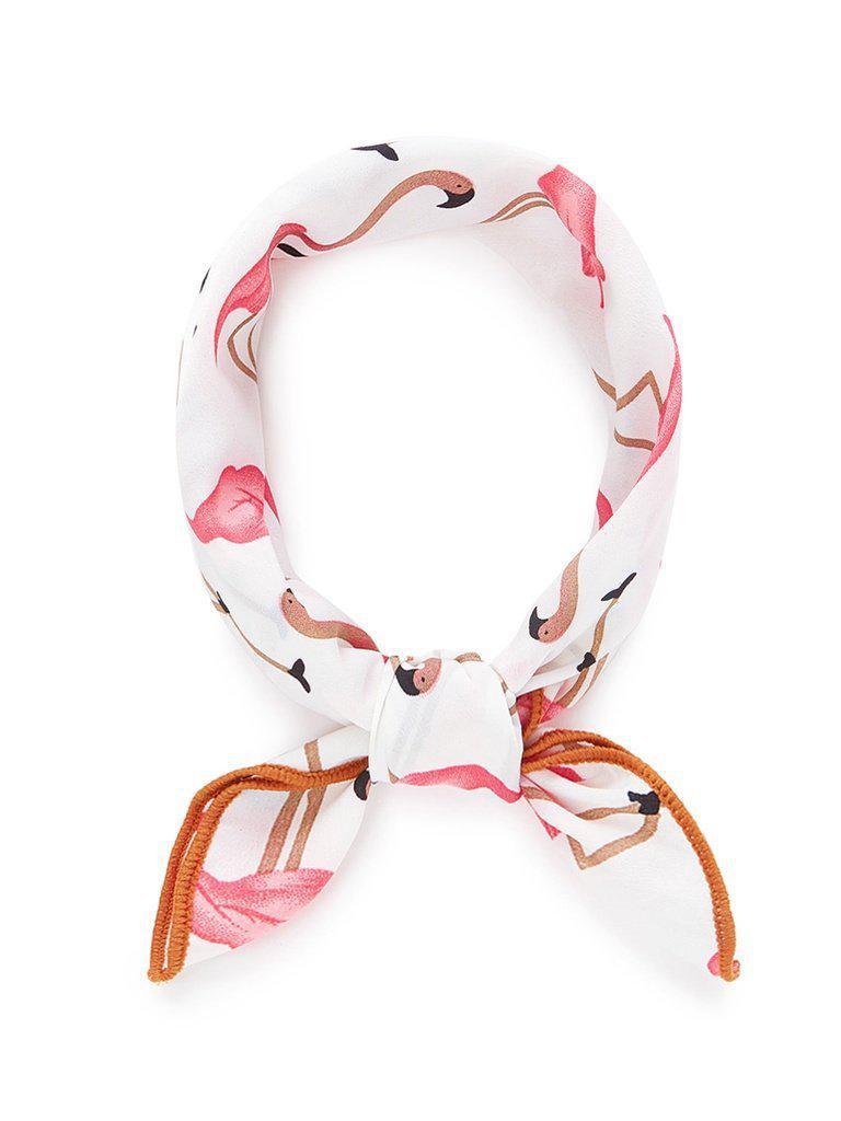 Flamingo Print Bandana-accessories-Des Mess