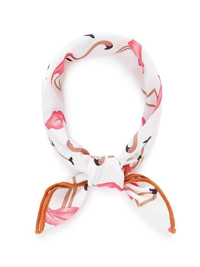 Flamingo Print Bandana-accessories-Des Mess