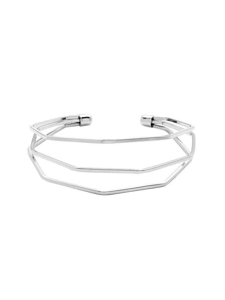 Layered Cuff Bracelet-jewelry-Des Mess