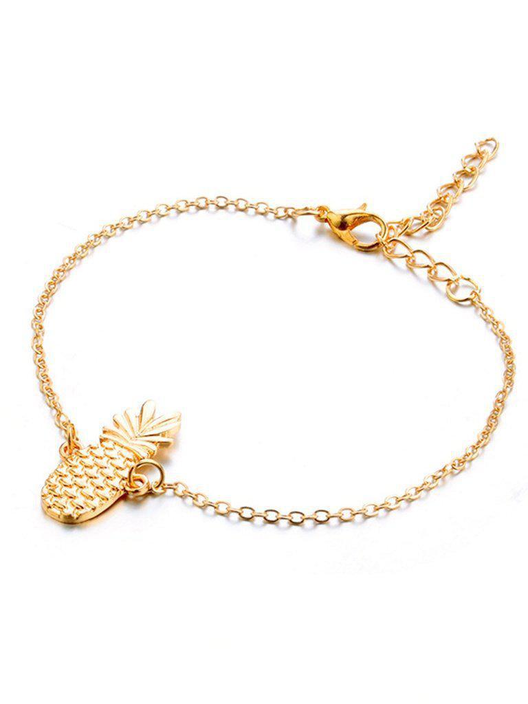 Pineapple Design Chain Anklet-jewelry-Des Mess