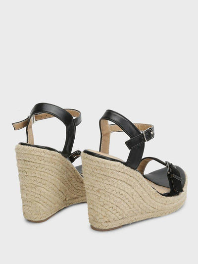 Ankle Straps Espadrille Wedges-shoes-Des Mess