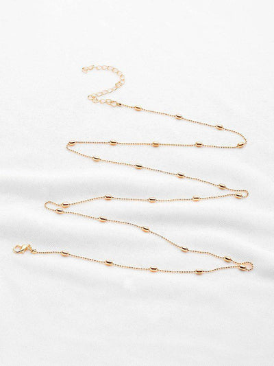 Beaded Decorated Waist Chain-jewelry-Des Mess