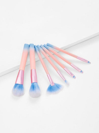 Ombre Bristle Makeup Brush 7pcs--Des Mess