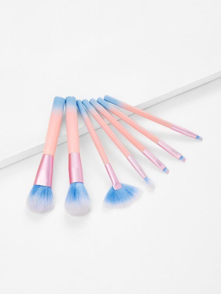 Ombre Bristle Makeup Brush 7pcs--Des Mess