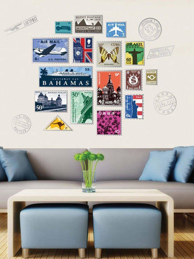 Stamp Wall Sticker-others-Des Mess