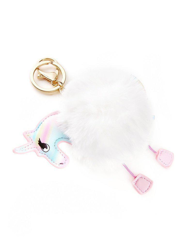 Unicorn & Pom Keychain-others-Des Mess
