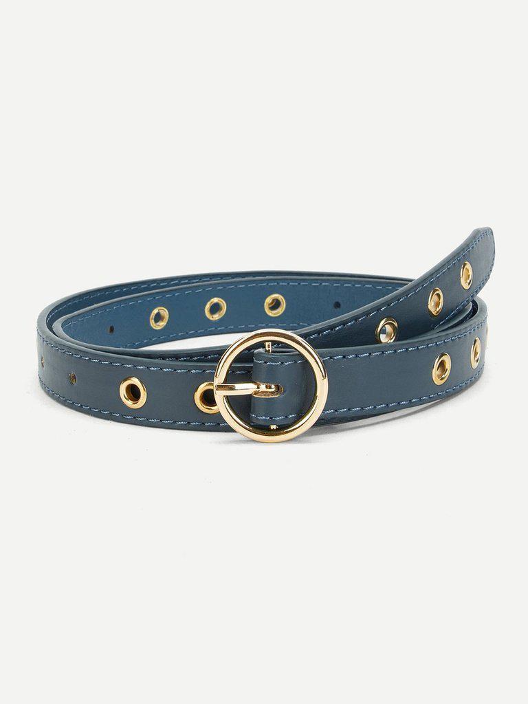 Metal Eyelet Belt-accessories-Des Mess