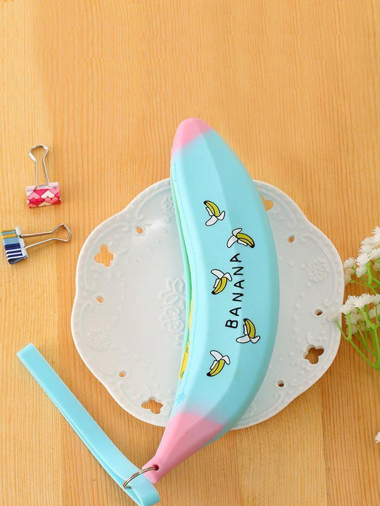 Silica Gel Banana Pencil Case-others-Des Mess