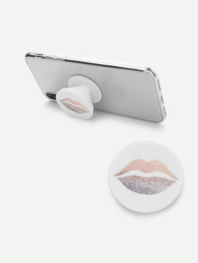 Metallic Lip Gasbag Phone Holder-others-Des Mess