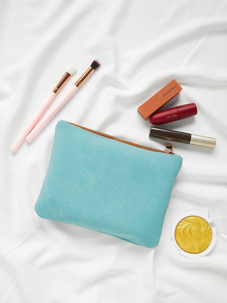Suede Makeup Bag-makeup-Des Mess