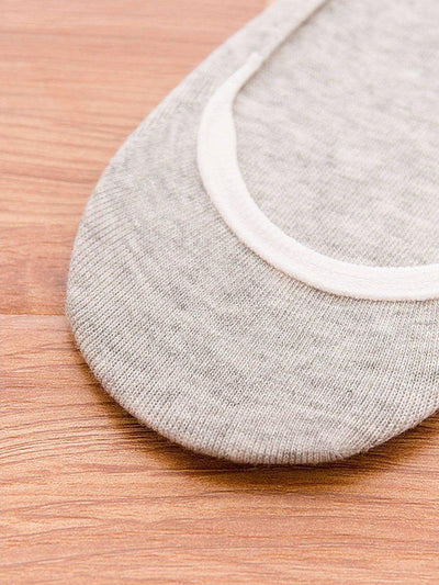 Plain Invisible Socks 5Pairs-accessories-Des Mess