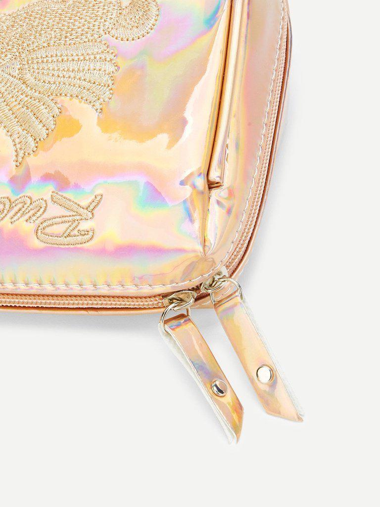Metallic Makeup Bag-makeup-Des Mess
