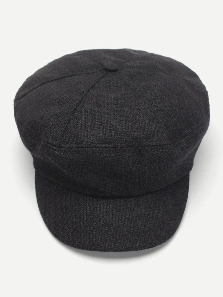 Plain Baker Boy Hat-accessories-Des Mess