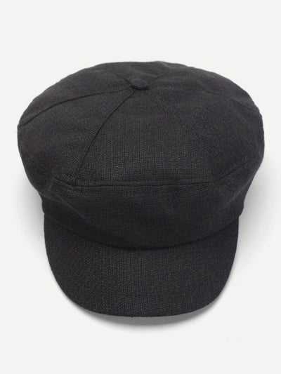 Plain Baker Boy Hat-accessories-Des Mess