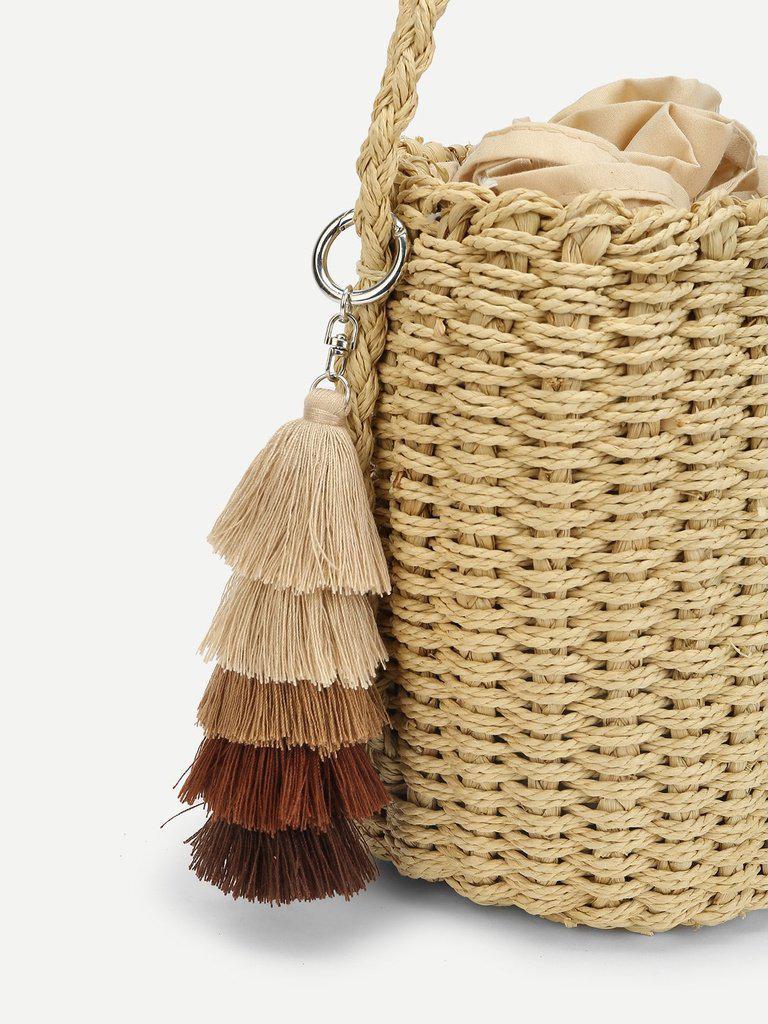 Layered Tassel Design Keychain-others-Des Mess