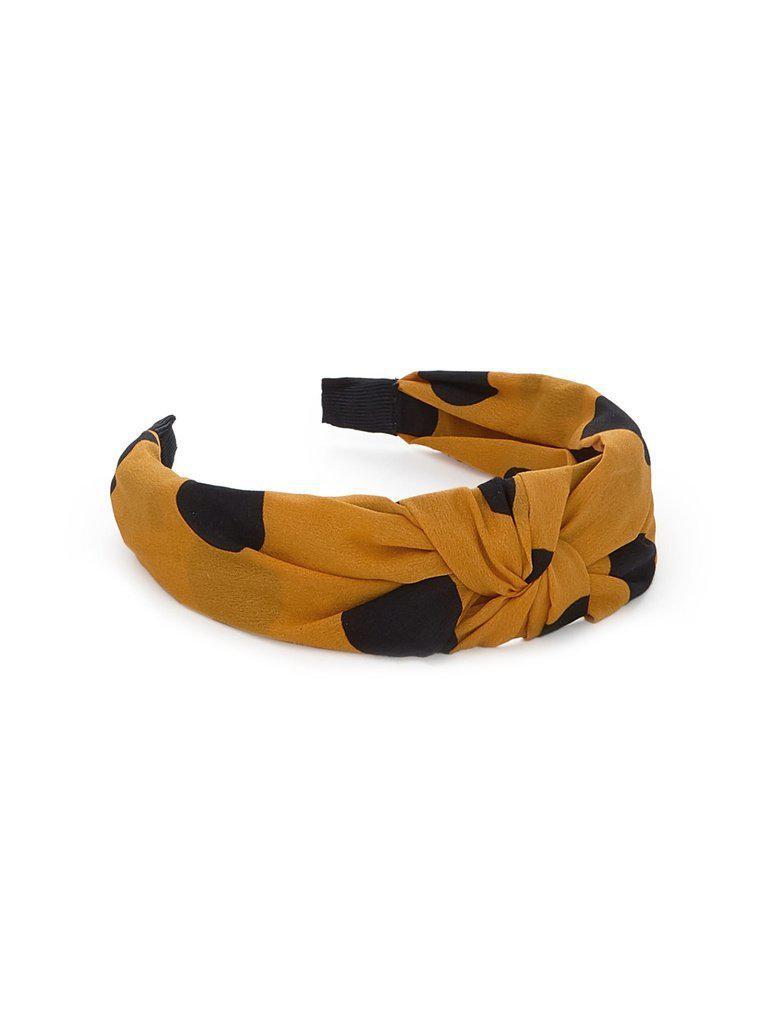 Polka Dot Knot Headband-hair-Des Mess