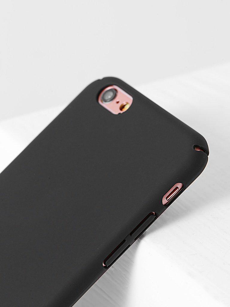 Plain iPhone Case In Black-others-Des Mess