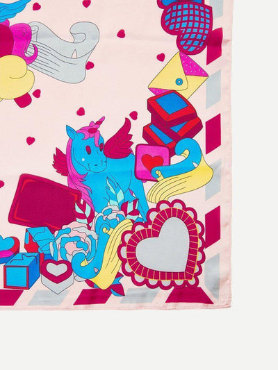 Animal & Flower Print Bandana-accessories-Des Mess